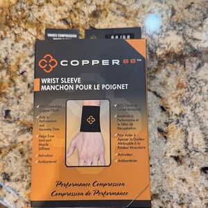 Copper88 Black Wrist Sleeve